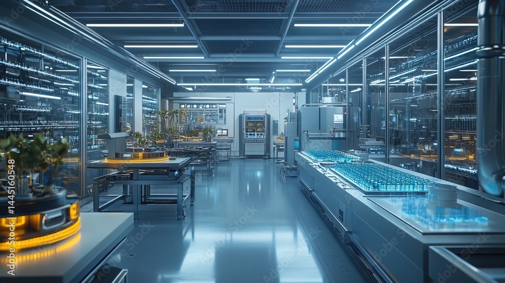 Modern Laboratory Interior Modern Laboratory Interior