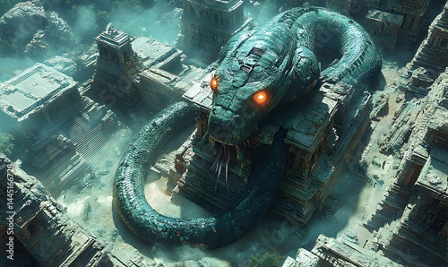 Ancient city serpent