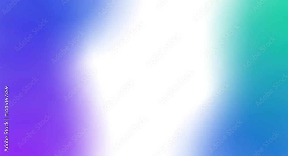 Purple blue green gradient abstract background texture. Blurred gradient glowing background concept with transparent or white cutout