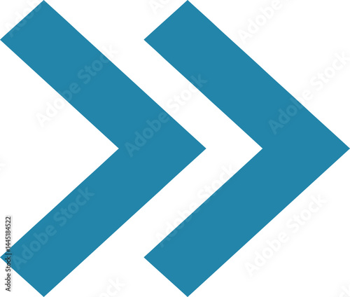 Double Arrow Pointer: A bold blue arrow directs the viewer's eye, highlighting a direction, movement or a specific object.