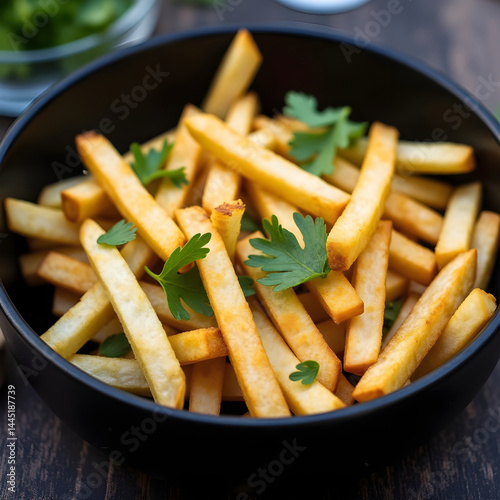 french fries in a bowl