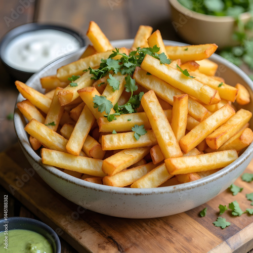 french fries in a bowl