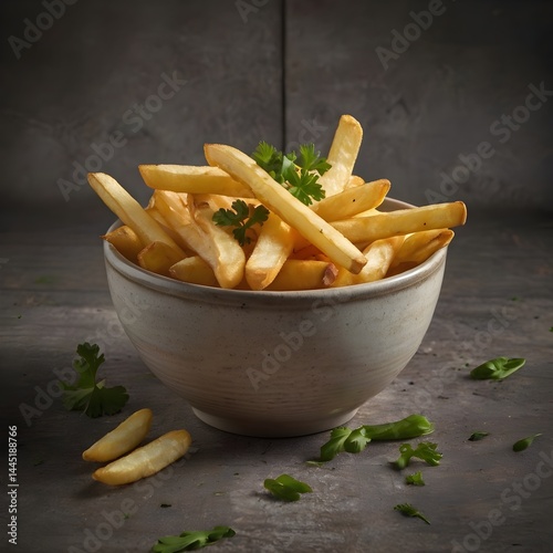 french fries in a bowl