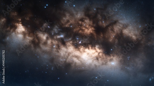 Wallpaper Mural Majestic Milky Way Galaxy Astrophotography Dark Nebulae Cosmic Dust Clouds Starscape Torontodigital.ca