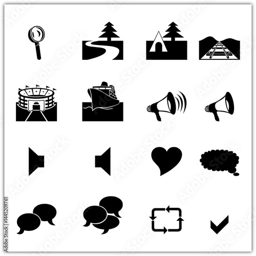 Minimal Vector Icon Collection.