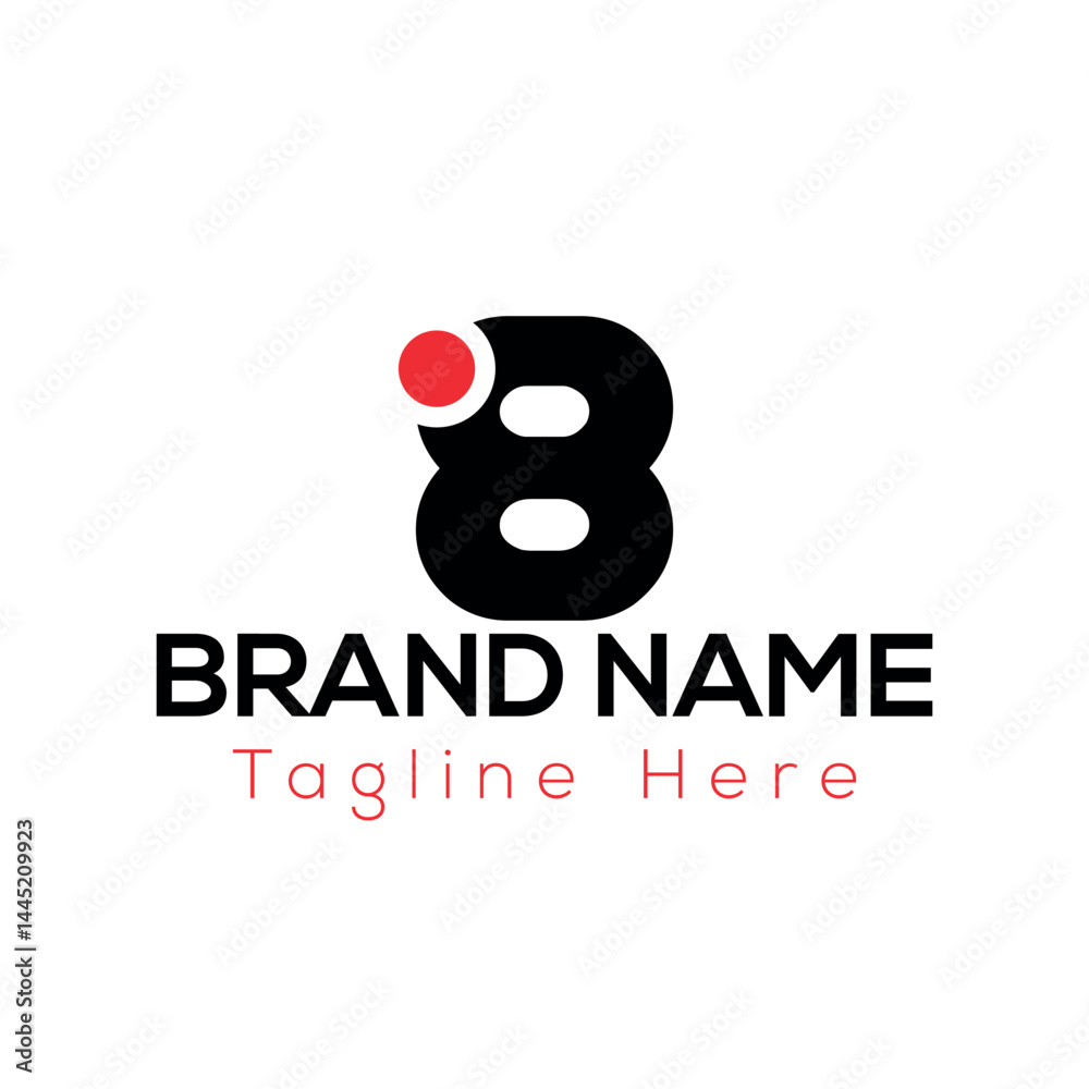 A business company logo design is a concept symbol with text for web technology 8 logo design A business company logo design is a concept symbol with text for web technology 8 logo design