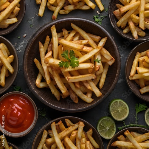 french fries in a bowl