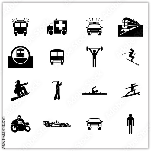 Minimal Vector Icon Collection.