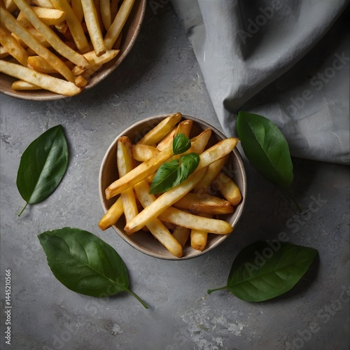 french fries in a bowl