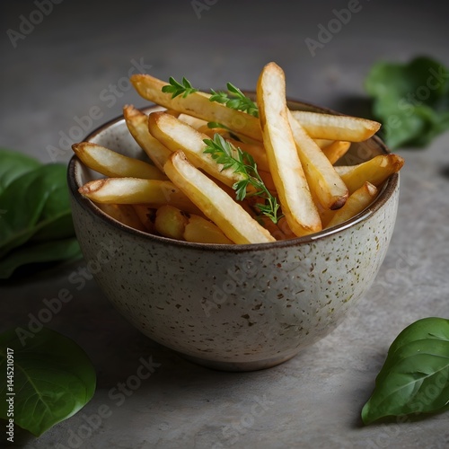 french fries in a bowl