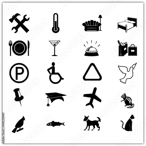 Minimal Vector Icon Collection.