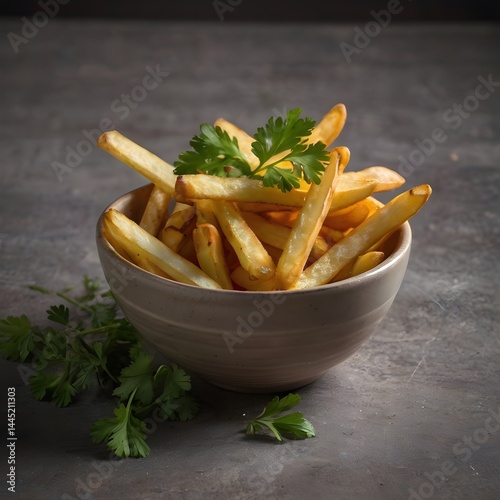 french fries in a bowl