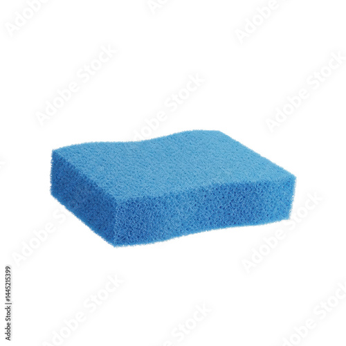 blue sanding sponge block