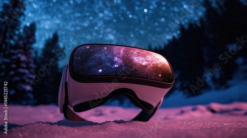 VR Night Escape Cosmic Winter Wonderland.