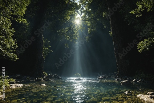 In the beginning nature who god created