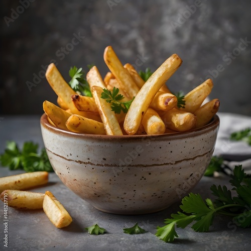french fries in a bowl