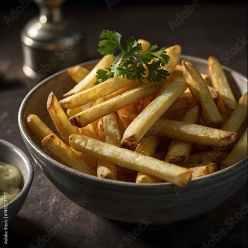 french fries in a bowl
