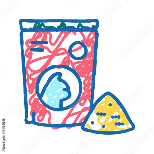 preserves for cat icon doodle illustration