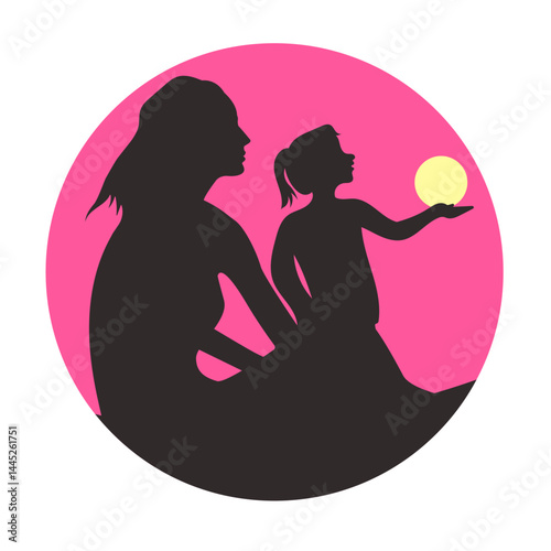Happy Mother's Day Illustration