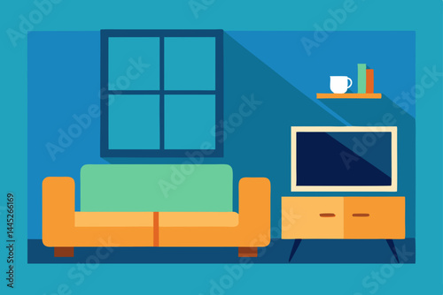 Modern Living Room Interior Design Cozy and Stylish Space