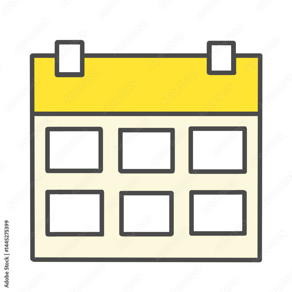 A set of illustrated vector calendars A set of illustrated vector calendars