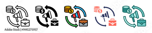 Business Process multiple icon