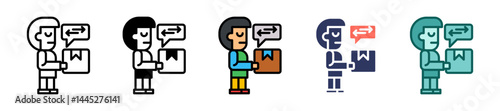 Service Delivery multiple icon
