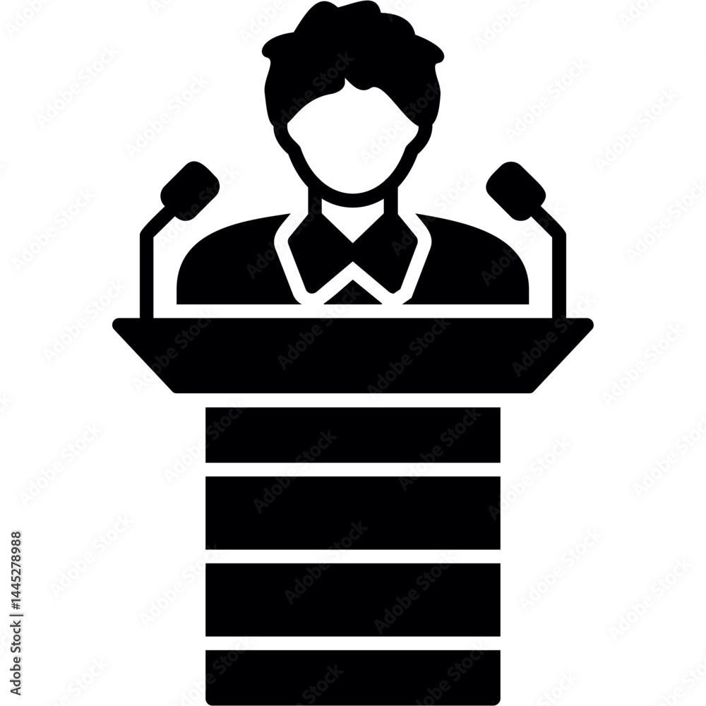 Motivational Speaker icon Motivational Speaker icon