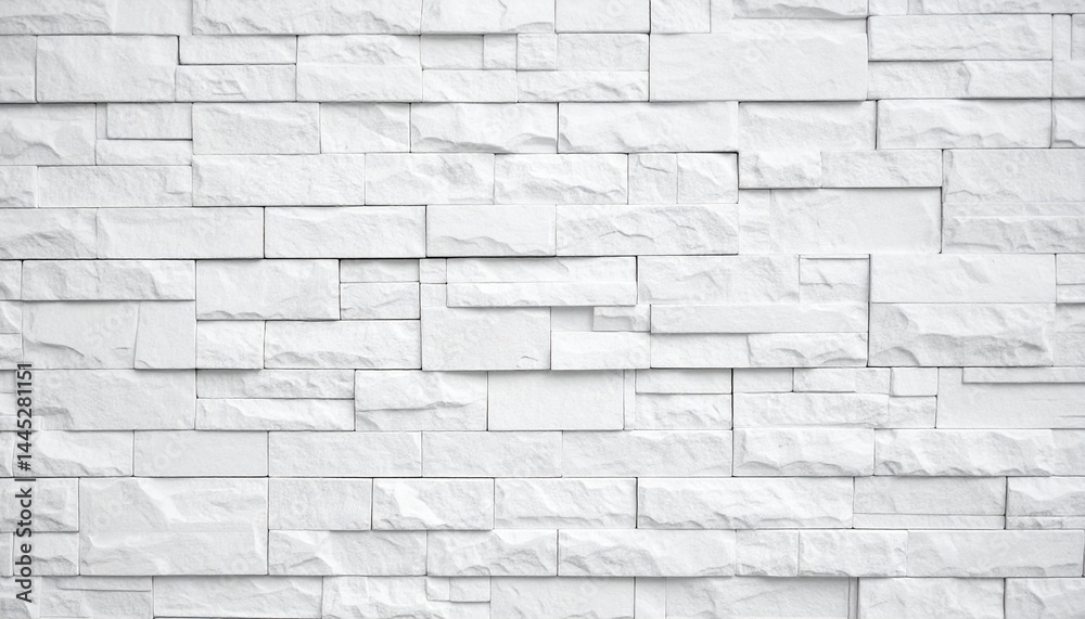 Fototapeta premium white brick wall background