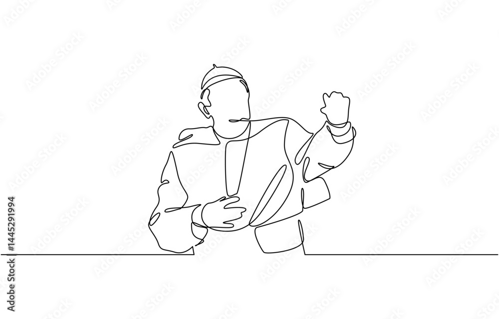 Priest sketch. One line continuous hand drawing outline, One continuous drawn line Catholic priest hand-drawn picture silhouette.Line art single line. Priest sketch. One line continuous hand drawing outline, One continuous drawn line Catholic priest hand-drawn picture silhouette.Line art single line.