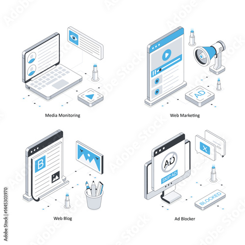 Set Of Digital Marketing 11