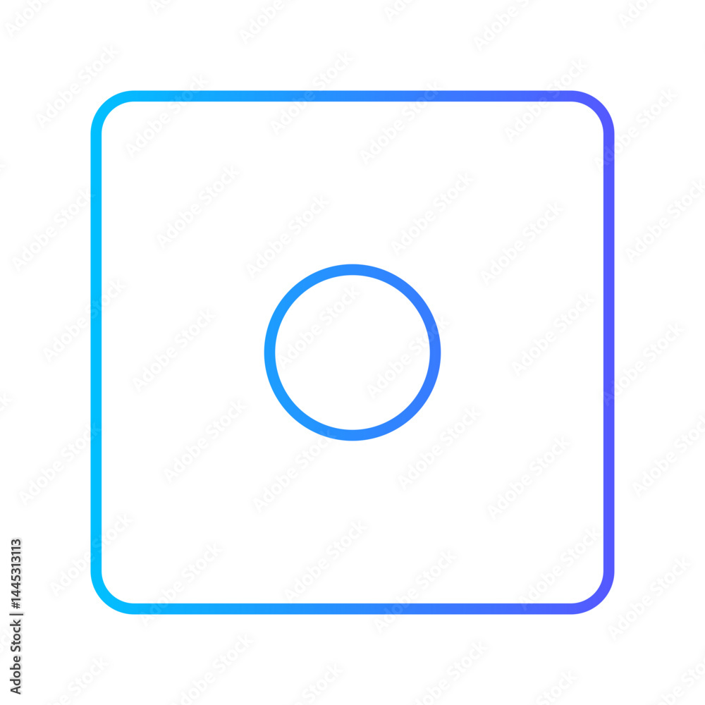 dice gradient icon dice gradient icon