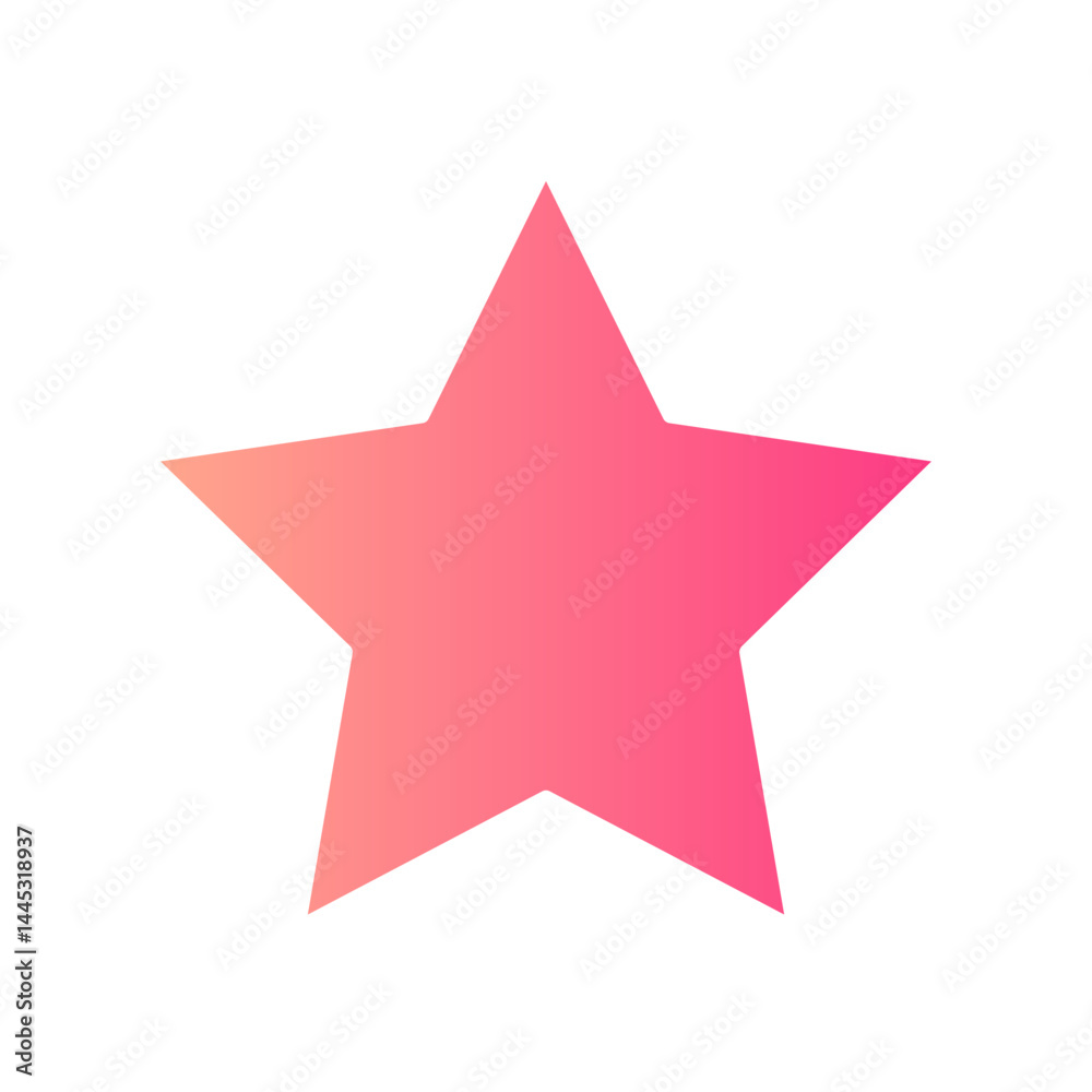 star gradient icon star gradient icon