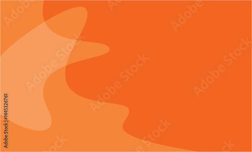 abstract background. dynamic shape composition with color orange.