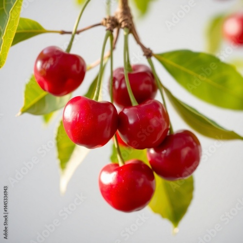 Wallpaper Mural cherries on a branch Torontodigital.ca