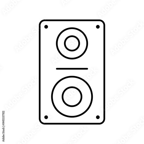 speaker line icon