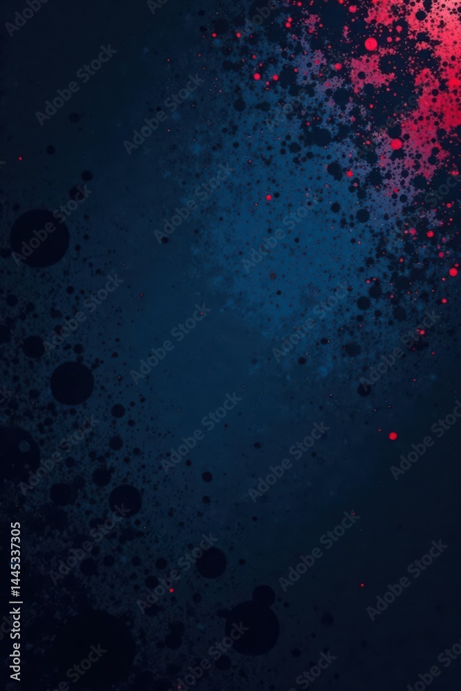 Abstract grunge halftone, navy blue and black , blue, dark