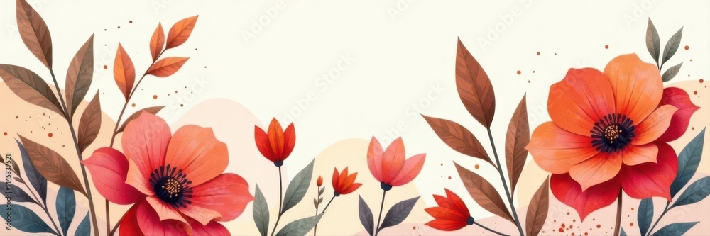Abstract watercolor shapes; natural colors, organic forms, fashion design, modern art, textile, set, contemporary