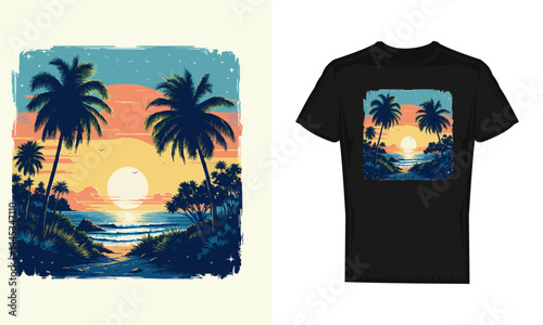 California, Los Angeles t-shirt design. T shirt print design with palm tree. T-shirt design with typography and tropical palm tree for tee print, apparel and clothing california t-shirt design. palm 