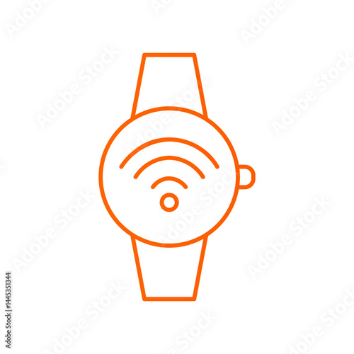 smartwatch gradient icon
