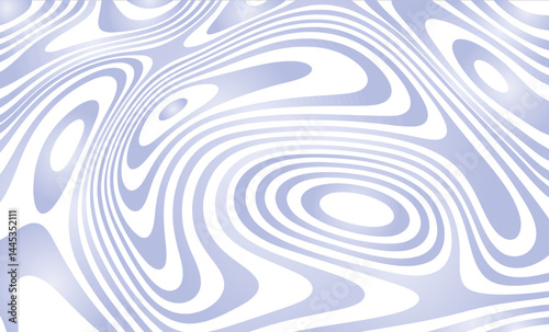 Abstract horizontal background with blue waves. Eps 10