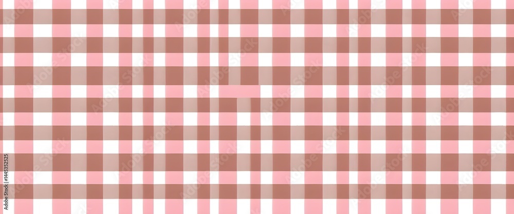 Pink and Brown Gingham Pattern Pink and Brown Gingham Pattern