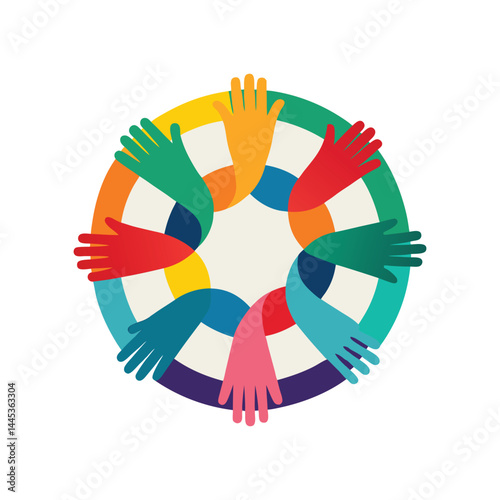 Circle of Hands A Symbol of Unity and Diversity