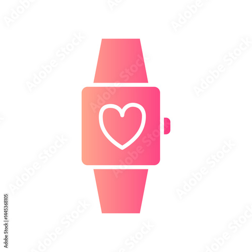 smartwatch gradient icon