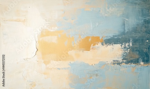 Abstract minimalist background with pastel tones. AI generated illustration.