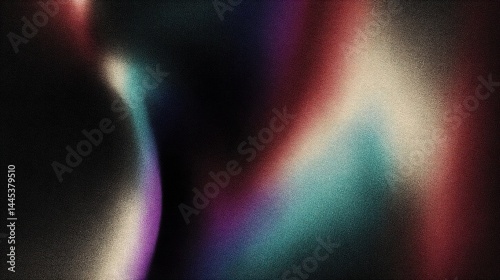 Neon Ripple Light Wave Texture