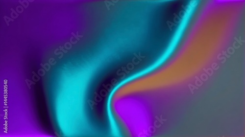 Dark Background Colorful Fluid Swirl