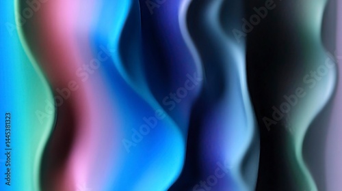 Distortion Ripple Flow Modern Texture