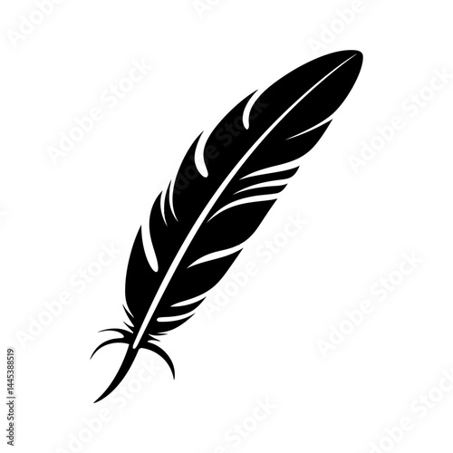 Vintage Quill Clipart on White