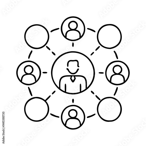 collateral icon, collateral line art - simple line art of collateral, perfect for collateral logos and icons
